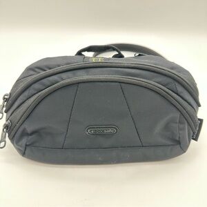 Pacsafe Black Anti-theft Belt Bag with RFID Blocking Pocket and